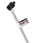 Heavy Duty 30 Inch Breaker Bar With 180 Degree Swivel Head For 1/2 Inch Drive, Chrome Vanadium Steel Construction