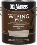 Heavy Body Weathered Wood Wiping Stain In A Genuine Gallon Can for vintage DIY projects and stubborn woods.