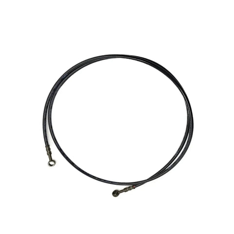 69 Inch Hydraulic Brake Hose For Coleman KT196 Go Kart Off Road 175 Cm Long Pro Grade Replacement Brake Line Cable Fits 196cc Engine And Works With Caliper And Pump Kit