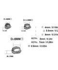 Durable 70Pcs Single Ear Hose Clamp Kit Made From Premium 304 Stainless Steel For Secure Plumbing and Automotive Repairs That Are Built To Last And Handle Any Job With Ease, 4mm clamp size