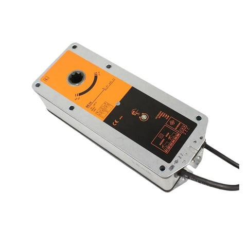 BE24 Damper Actuator Controller Running On 24V Ac Dc Power Pushing 40Nm Torque For Hvac Ventilation And Industrial Tools, compact design.