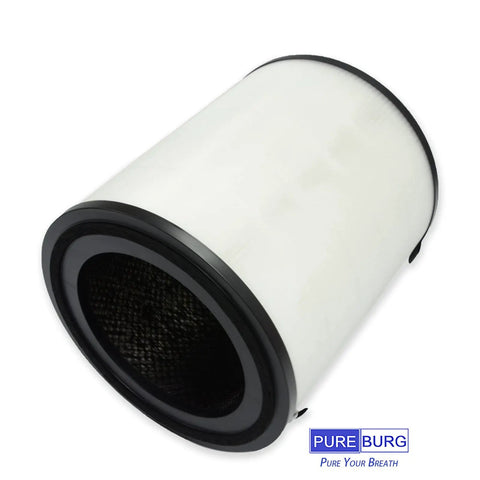 Replacement Filter For Levoit LV-H133 Air Purifier LV-H133 RF H13 True HEPA Activated Carbon Beefed Up Three Stage Filtration With Easy Install Reduces Dust Pollen Smoke Pet Dander And Other Tiny PM25 Particles Pack Of 1