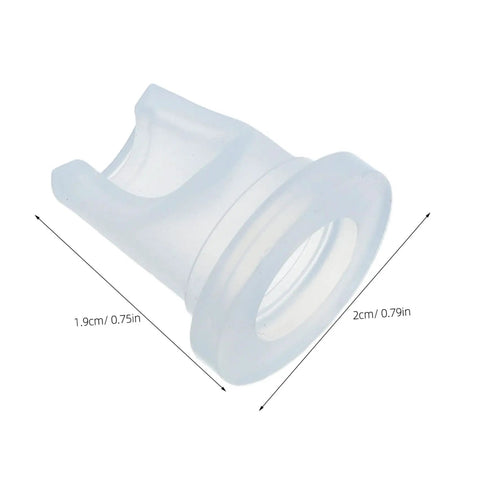 Duck Bill Valve Keg Coupler Replacement 2 Pack For Beer Keg Systems Plastic Material Restores Valve Function And Keeps Beer Fresh And Pure For Bar Pros And Home Draft Setups Reduces Foam And Delivers Smooth Pours, white plastic, 2 cm