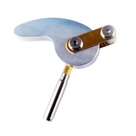 Woideklu Electric Wood Strip Bender For Smooth Model Boat Hulls Compatible With 936 Soldering Iron adjustable brass groove tool close-up