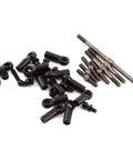 Titanium Tie Rod Turnbuckle Set For RMX2.0 RC Car Lightweight Yet Durable Long Turnbuckle For Servo Parallel Mount Precision Silver Finish
