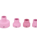 Pro Grade Ceramic Welding Cup Kit 12 14 16 24 Sizes With 2.4mm Center Hole Inner Dia For WP9 Welding Equipment 20 25 17 18 26 Pink High Heat Resistant Ceramic Cups Deliver Stable Gas Flow And Smooth Welds