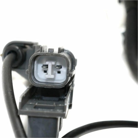 Close-up of ABS sensor cable connector for Front Right Wheel Hub And Bearing Assembly With ABS Sensor, Steel Build, 6 Lug, 4WD