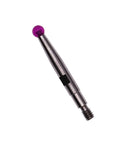 SUXING ruby contact point for Fowler X-Test Series indicators; metal shaft with pink ruby ball tip and threaded end