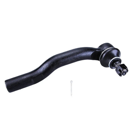 Toyota Front Outer Tie Rod End Kit For Camry 2004-2011 And Avalon 2005-2012, Beefy Ball Joint Ends, Heavy Duty Steering Linkage, Direct Fit Replacement For Smooth Steering And Easy Realignment, black steel rod with cotter pin