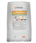 Front view of bag labeled Lime Plaster And Marmorino Finish For Walls, Natural White, Fine Sand Texture, Dry Mix Makes 5 Gallons