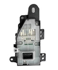 Slick Electronic Parking Brake Switch Built With Eco Sport And Ev Mode Buttons, detailed view of ABS shell and connectors.