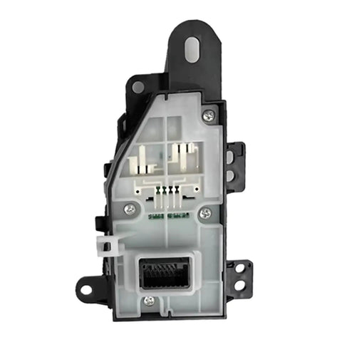 Slick Electronic Parking Brake Switch Built With Eco Sport And Ev Mode Buttons, detailed view of ABS shell and connectors.