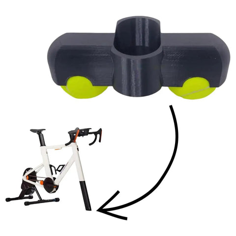 Indoor Bike Training Floor Mat With Shock Absorption Cushioning to Dampen Vibrations and Protect Floors, equipment placement
