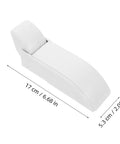 Heavy Duty Alloy Chest Freezer Door Hinge Shaft Replacement For Refrigerator Accessory Keeps Cold Retention And Prevents Leaks With Extreme Low Temp Flexibility, white, 17 cm long.