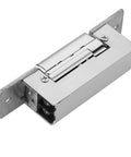 Heavy Duty Electric Door Opener Access Control Lock Adjustable Mortise Setup Double Release Toggle for Stainless Steel Doors and Fire Exits - Close-up view.