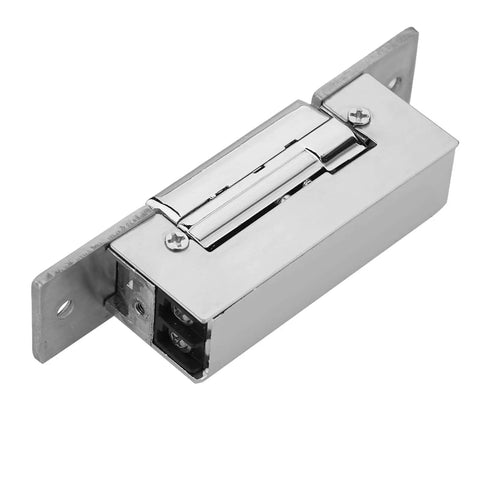 Heavy Duty Electric Door Opener Access Control Lock Adjustable Mortise Setup Double Release Toggle for Stainless Steel Doors and Fire Exits - Close-up view.
