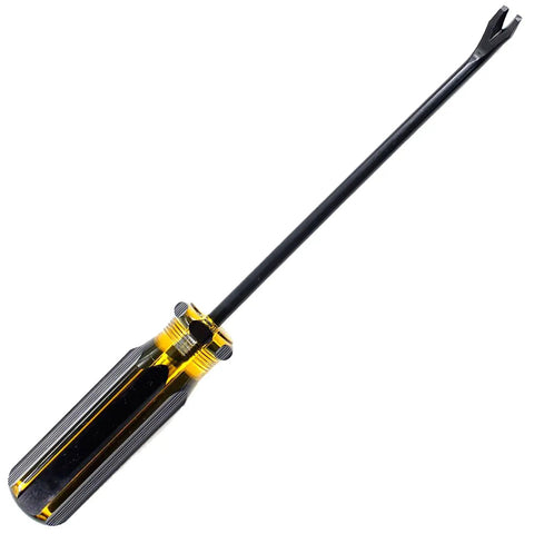 V Shaped Nail Puller Screwdriver 245mm Heavy Duty Crowbar Pry Bar Nail Picker Chrome Vanadium Cr V Alloy Steel
