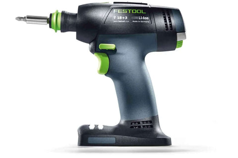 Slick Switching Cordless Drill With CENTROTEC Quick Connect System, compact ergonomic design for drilling and screwing tasks.