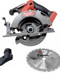 M18 FUEL 18V Cordless Circular Saw With Brushless Motor, 6.5 Inch, Tool Only, Model 2833-20, shown with blade and guard