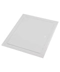 Legit Heavy Duty Metal Wall Access Panel For Drywall With Sturdy Grab Handle Clean Flush Cover For Crawl Space And Plumbing Lines Straight Up Pro Build Hassle Free Installation, white flush mount panel