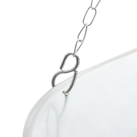 Double Sided Dial Hanging Scale 22 Lbs Mechanical Scale With Big Display Scoop And Chain Heavy Duty Iron Body Farm Grade For Farm Kitchen Food And Produce Great For Market Use And Home Kitchen Quick Weighing Of Produce