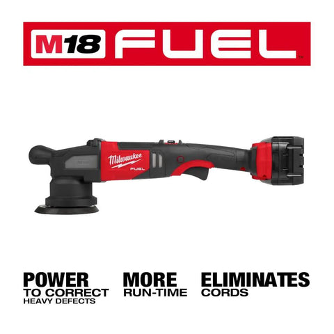 Premium Cordless Random Orbital Polisher Featuring Five Inch Backing Pad And Zero Drag Brushless Motor delivers torque for auto detailing.