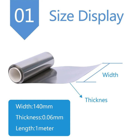 Rolled Top Notch Ninety Nine Point Nine Percent Pure Metal Foil Sheet For Precision Modeling And Industrial Work 0.06 Mm Thickness