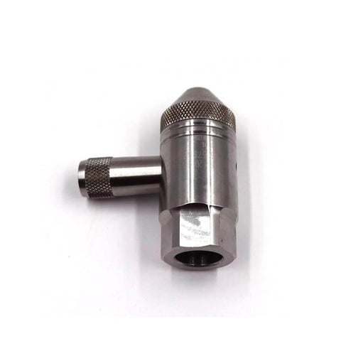 Waterjet IDE PRO spare parts assembly with 6,200 bar diamond orifice for water jet cutting head, metal nozzle adapter