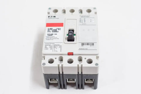 Top Shelf FDC3050 Molded Case Circuit Breaker 50 Amp 3 Pole C Frame Series New Surplus heavy duty industrial device.