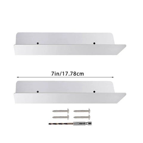 Stainless Steel Garage Door Sealing Protectors With Mounting Hardware Keeps Critters Out And Drafts Easy Install For Standard Doors Includes Two 7 Inch Shields For Durable Rustproof Protection, 7in stainless steel shields with screws and drill bit