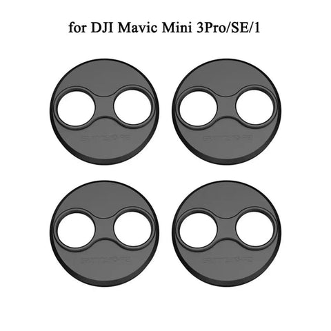 Drone Motor Cover Cap Set For Lito1 X1 Mini 4 3 Pro Mini 3 SE 1 Aluminum Alloy Construction shown in set of 4