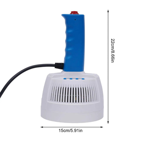 Pro Grade Handheld Bottle Cap Sealer Matches 20 To 100 mm Flat Caps Features Five Power Levels 100 W To 500 W Smart Digital Timer Plug And Play Setup For Rock Solid Snappy Results No Sweat Everyday