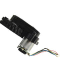 Robot Vacuum Cleaner Wheel Motor Replacement Part For M210 M213 Right Wheel, side view showing motor and wires