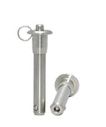 Stainless Steel Quick Release Pin With Circular Button Handle 5mm Shaft Indexing Plunger showing durable design and secure locking mechanism