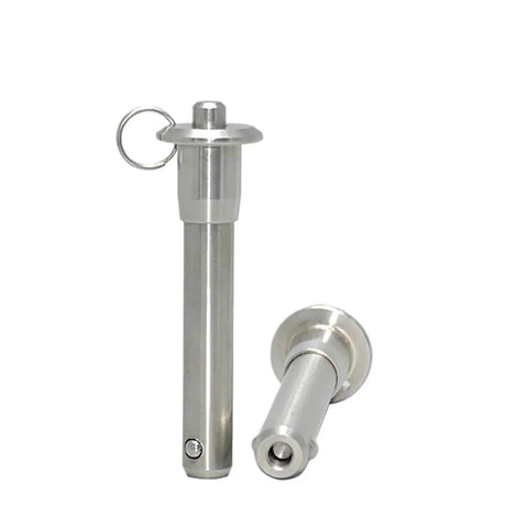 Stainless Steel Quick Release Pin With Circular Button Handle 5mm Shaft Indexing Plunger showing durable design and secure locking mechanism