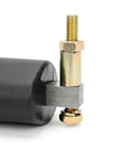 Close-up of a Dual Ignition Coil for 1991 2002 TXT 4 Cycle Gas Golf Cart Replacement OE Style High Quality Durable Fit showing bolt connection.