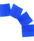 Blue plastic dent puller tabs from Pro-Grade Four-Piece Automotive Dent Removal Kit for sheet metal pulling and auto body repair