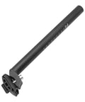 25.4mm Bicycle Seat Post With 300mm Length And Adjustable Clamp Clear Height Scale on black metal tube for bikes