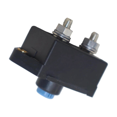 216-4970 Circuit Breaker For Caterpillar CAT M325D MH Material Handler - Built To Last Electrical Replacement Part, CAT M325D L MH, Easy Install, Fits M Series Machines, black circuit breaker with two threaded studs