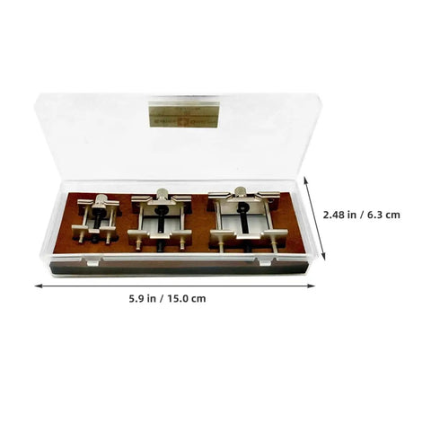 Adjustable Watch Movement Fixture Clamp Holder And Straightforward Repair Tool Built For Weekend Hobbyists Demanding Foolproof Clamping Force And Snappy Tweaks During Routine Clock Maintenance Or Bench Projects