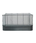 Garden Cover Netting System For 2 By 8 Beds With 9 In 1 Protection Kit 35 Percent Shade Pest Control Frame Durable Heavy Duty