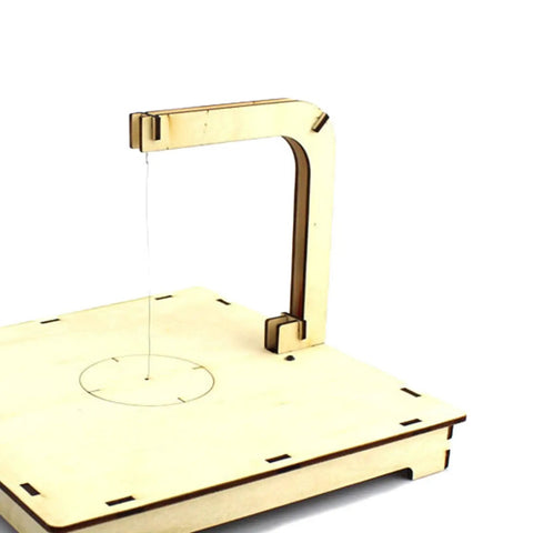 Electric Foam Cutter Table For Pro Grade Foam Crafting With Adjustable Temperature Hot Wire For Classroom Demos And School Projects Ideal For DIY Foam Models And Teaching Aids, beige color, tabletop unit with hot wire.