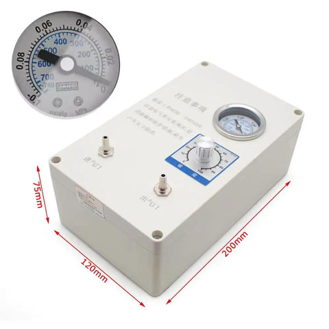 Compact Digital Gauge Vacuum Pump With Adjustable Flow Control For Rapid Filtration And Suction Strong Negative Pressure Buildup High Precision Display Effortless Evacuation And Fluid Management Home Shop Projects