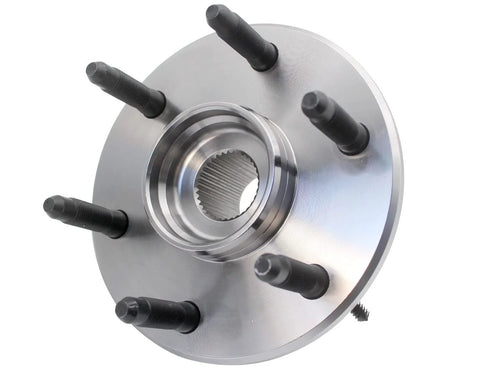 Front Wheel Bearing Hub Assembly For 4WD And AWD Trucks And SUVs Compatible With Cadillac Escalade Silverado Avalanche Express 1500 Tahoe Suburban GMC Savana Yukon Sierra 6 Lug With ABS