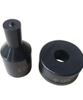 Hydraulic Round Hole Punch Die Set For Steel Copper And Aluminum shown in two-piece alloy steel construction