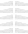 Door Stop Wedges Set Of 10 Non Skid Buffers For Home And Office Floor Friendly Stops That Protect Pets And Kids Prevent Door Slams
