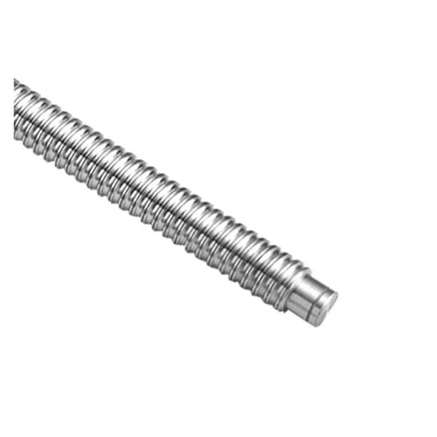 Heavy Duty Ball Screw Nut End Machining For CNC Machines RM1605 SFU1605 Roller Screw End, detail view of shaft