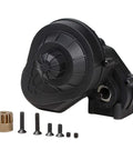 Black Complete Gearbox Transmission For One Tenth Scale Axial SCX10 II 90046 RC Crawler, Durable Nylon Casing