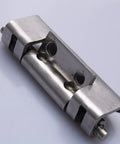 Flat Out Durable Heavy Duty Cabinet Hinges Thickened Rust Proof Steel For Switch Boxes And Barn Doors Smooth Silky Movement Built Like A Brick With Zero Fade Hassle Today, close-up view of hinge.