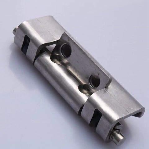Flat Out Durable Heavy Duty Cabinet Hinges Thickened Rust Proof Steel For Switch Boxes And Barn Doors Smooth Silky Movement Built Like A Brick With Zero Fade Hassle Today, close-up view of hinge.